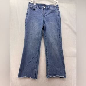 EUC Women’s NYDJ Not Your Daughters Jeans Marilyn Straight Capri Pants size 10